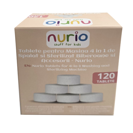 Tablete pentru Masina 4 in 1 de Spalat si Sterilizat Biberoane si Accesorii – Nurio [3]
