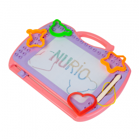 Table Multifunctionale - Tablita Magnetica de Desenat, Roz
