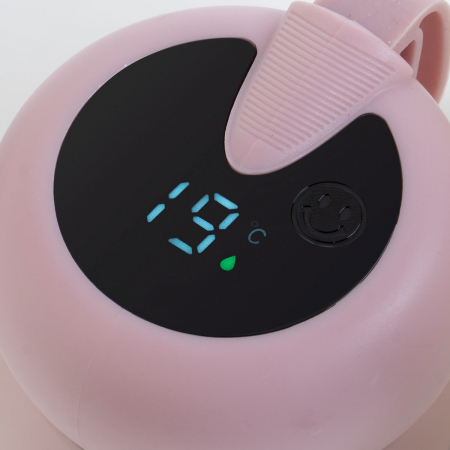 Termos cu Senzor Temperatura si Afisaj LED pentru Copii, Otel Inoxidabil - Roz [1]