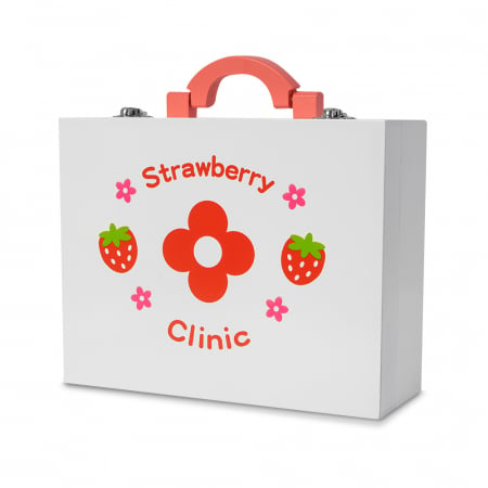 Trusa medicala din lemn in cutie - Strawberry Clinic [0]