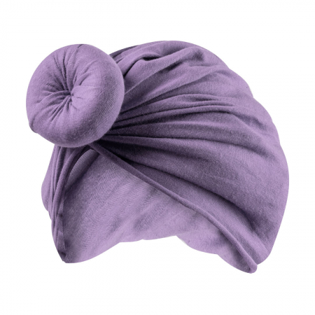 Accesorii - Turban pentru Fetite cu Coc - Mov