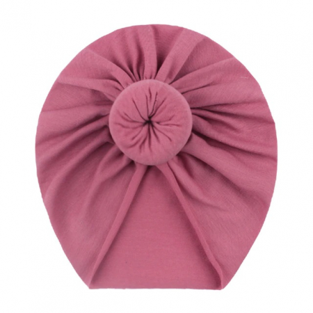 Turban pentru Fetite cu Coc - Roz [1]