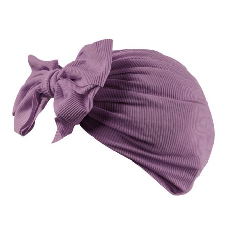 Accesorii - Turban pentru Fetite cu Fundita - Mov