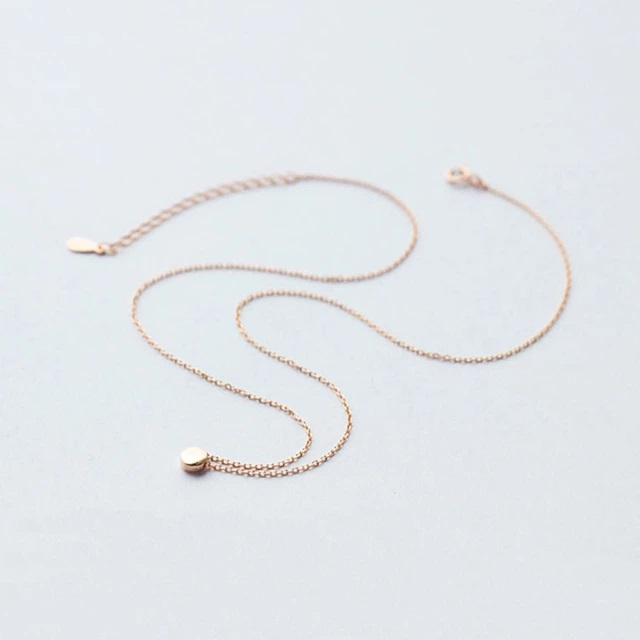 Colier LUDIC - Argint 925 placat cu Aur Roz [4]
