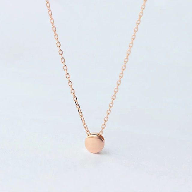Colier MY HEART - Argint 925 placat cu Aur Roz [6]