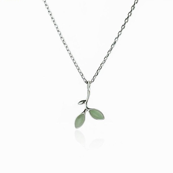 Colier OPAL LEAF Argint 925 [3]