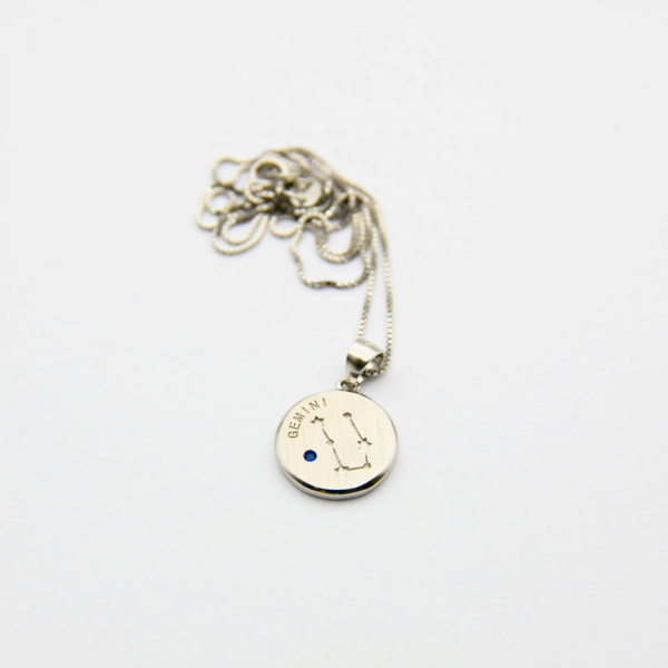 Colier Zodiac GEMENI / Gemini - Argint 925 [4]