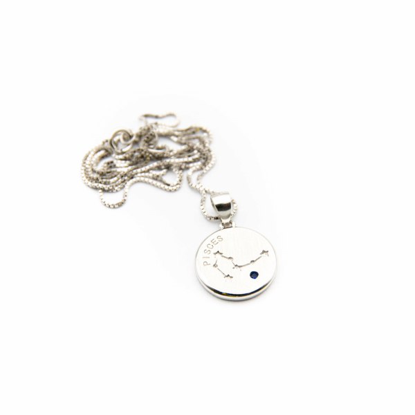 Colier Zodiac Pesti / Pisces - Argint 925 [6]
