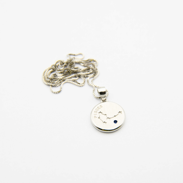 Colier Zodiac Pesti / Pisces - Argint 925 [4]
