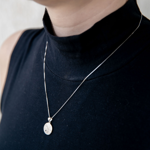 Colier Zodiac Pesti / Pisces - Argint 925 [7]