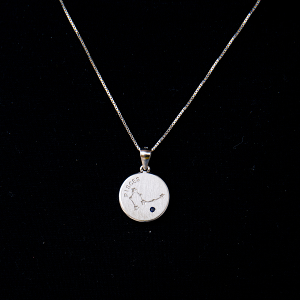Colier Zodiac Pesti / Pisces - Argint 925 [5]