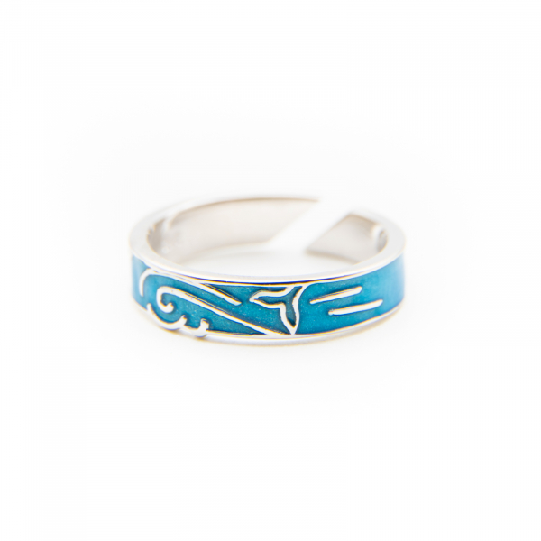 Inel Argint 925 MERMAID ' Aquamarine ' [7]