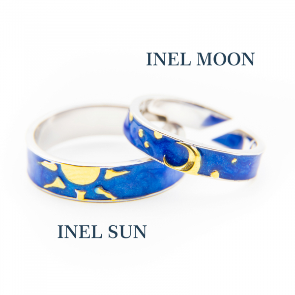 Inel Argint 925 MOON - Van Gogh ' Soarele & Luna ' [9]