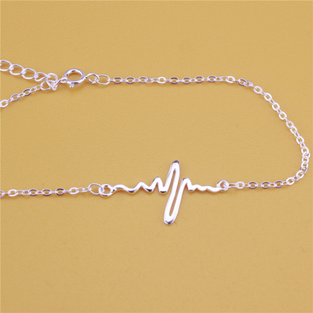 Bratara HEARTBEAT Flexi Argint 925 [3]