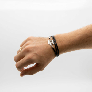 Bratara TATI TE IUBESC Argint 925 - placat aur alb [3]