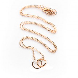 Colier BALANCE Argint 925 (placat cu aur roz) [2]