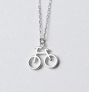 Coliere - Colier BICICLETA,  Argint 925