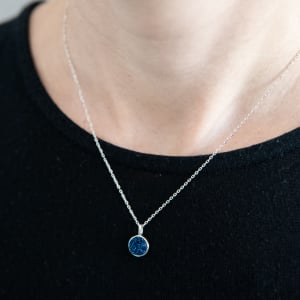 Coliere - Colier DEEP BLUE - Argint 925