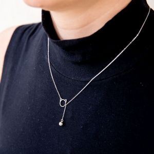 Coliere - Colier MEOW Argint 925