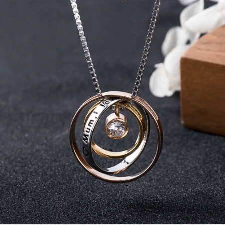 Coliere - Colier PURE LOVE - Argint 925 placat cu Aur