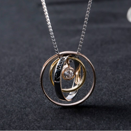 Colier PURE LOVE - Argint 925 placat cu Aur [4]