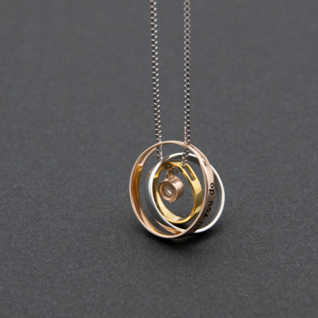 Colier PURE LOVE - Argint 925 placat cu Aur [7]