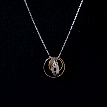 Colier PURE LOVE - Argint 925 placat cu Aur [3]