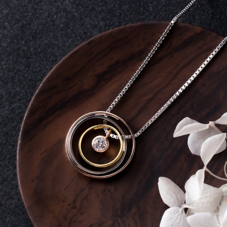 Colier PURE LOVE - Argint 925 placat cu Aur [1]