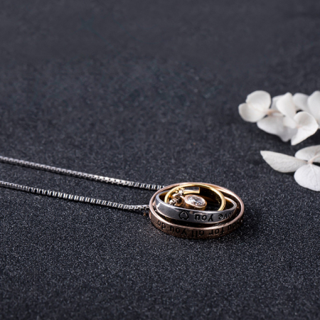 Colier PURE LOVE - Argint 925 placat cu Aur [10]