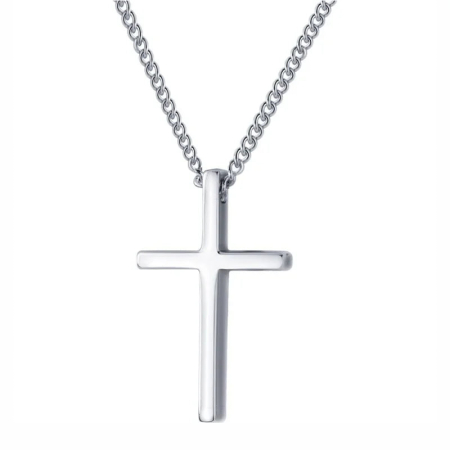 Coliere - Colier Little Cross Argint 925 Cruciulita Delicata Minimalist Spiritual Bijuterie Femei ArtMyWay