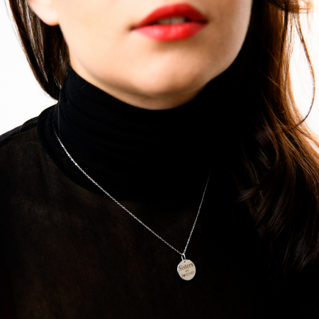 Colier SISTERS ARE FOREVER - Argint 925 placat cu aur [1]