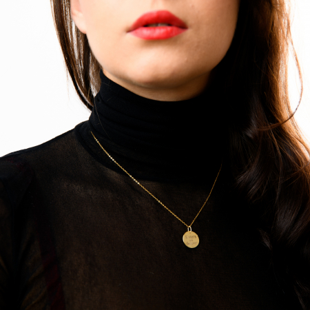 Colier SISTERS ARE FOREVER - Argint 925 placat cu aur [2]