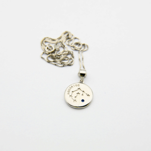 Colier Zodiac VARSATOR / Aquarius - Argint 925 [3]