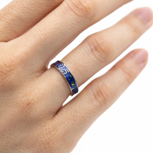 Inel Argint 925 Stars - Van Gogh ' Cerul Instelat ' [6]