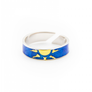 Inel Argint 925 SUN - Van Gogh ' Soarele & Luna ' [1]