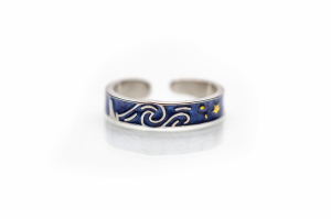 Inel Argint 925 Stars - Van Gogh ' Cerul Instelat ' [1]