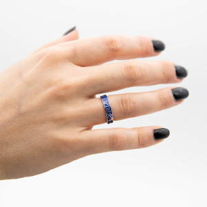 Inel Argint 925 Stars - Van Gogh ' Cerul Instelat ' [4]