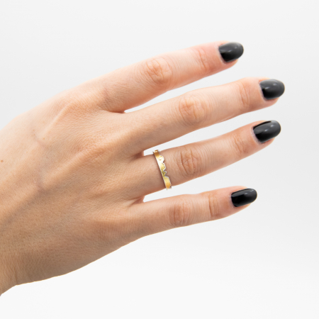 Inele - Inel CASTLE OF LOVE - Argint 925