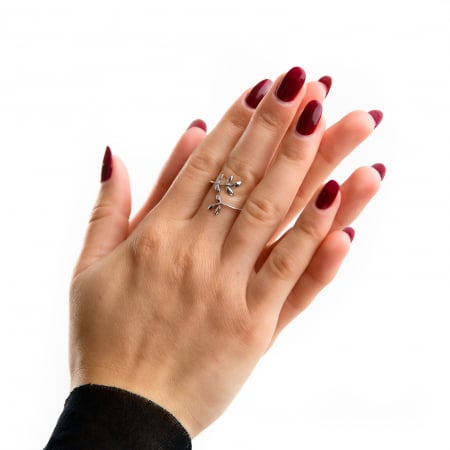 Inele - Inel LEAVES Argint 925