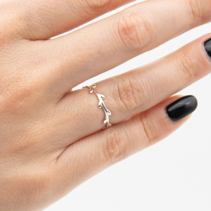 Inele - Inel LEAVES Argint 925