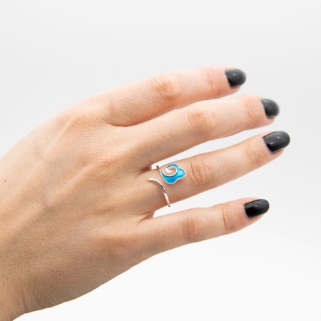 Inele - Inel OCEAN WAVES - Argint 925