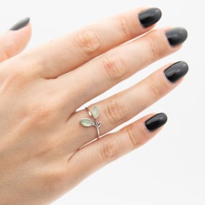 Inel OPAL LEAF Argint 925 [5]