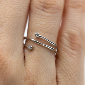 Inel Sparkle Sisters - Argint 925 [8]