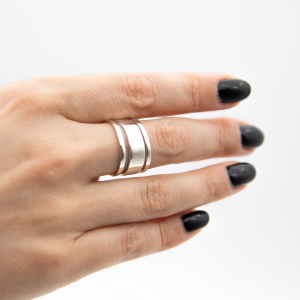 Inel Strips Argint 925 [3]