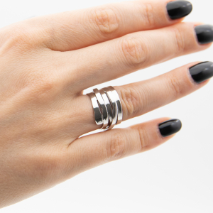 Inele - Inel TWISTED Argint 925