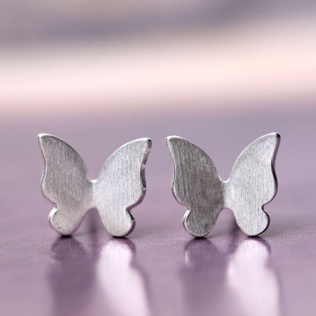 Cercei - Set Cercei ' Fly Fly Butterfly ' - Argint 925