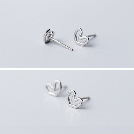 Cercei - Set Cercei INIMIOARA - Argint 925