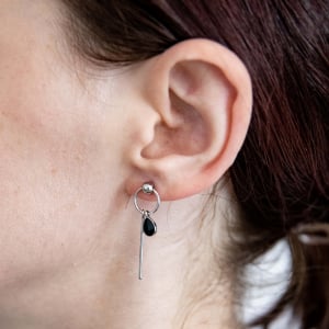 Cercei - Set Cercei Miss Black - Argint 925