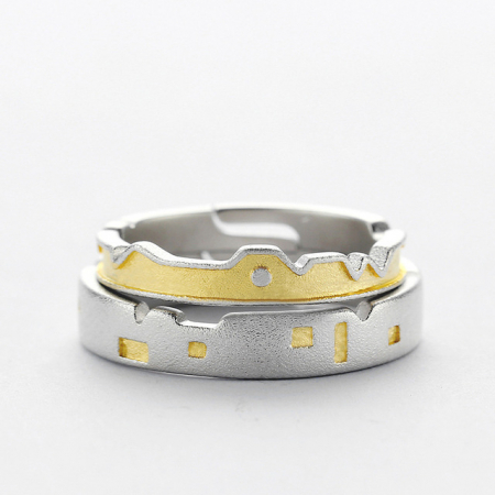 Inele - Set Inele CASTLES - Argint 925