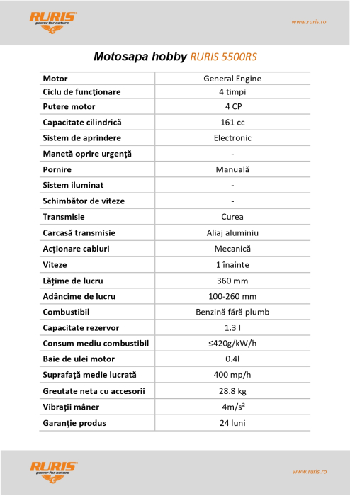 Motosapa Hobby RURIS 5500RS [8]